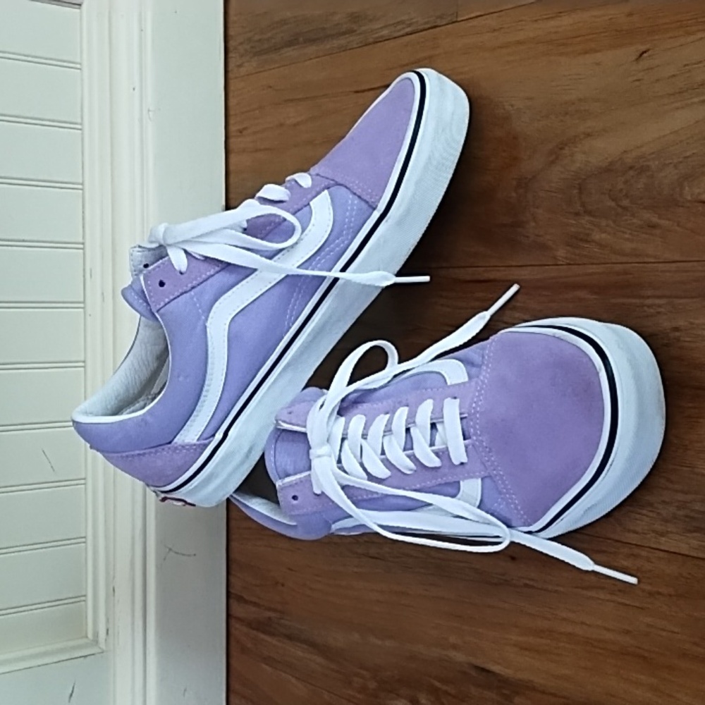 Vans Old Skool Lavender Low-Top Sneakers